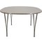 Vintage Dining Table in White by Piet Hein, 1990s 3