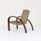Stuhl aus Bugholz & Seil, 1940er 2