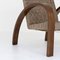 Stuhl aus Bugholz & Seil, 1940er 10