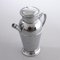 American Art Deco Hammered Chrome Cocktail Shaker, Image 2