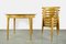 Vintage Danish Heart Dining Chairs in Beech and Teak by Hans J. Wegner, 1950s, Set of 4 19