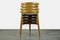 Vintage Danish Heart Dining Chairs in Beech and Teak by Hans J. Wegner, 1950s, Set of 4, Image 12