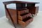 Mid-Century Italian Design Curved Desk, 1950s, Image 13