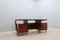 Mid-Century Italian Design Curved Desk, 1950s, Image 16