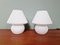 Lámparas en forma de hongo de cristal de Murano, años 70. Juego de 2, Imagen 1
