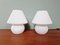 Murano Glass Mushroom Lamps, 1970s, Set of 2 1