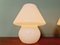 Lámparas en forma de hongo de cristal de Murano, años 70. Juego de 2, Imagen 12