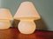 Lámparas en forma de hongo de cristal de Murano, años 70. Juego de 2, Imagen 10