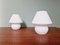 Lámparas en forma de hongo de cristal de Murano, años 70. Juego de 2, Imagen 5