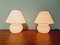 Lámparas en forma de hongo de cristal de Murano, años 70. Juego de 2, Imagen 14
