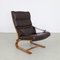 Lounge Chair in Leather by Nelo Sweden for Nelo Möbel, 1970s, Image 1