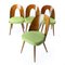 Dining Chairs attributed to Antonín Šuman for Tatra, Former Czechoslovakia, 1960s, Set of 4 1
