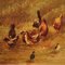 Artista italiano, Paisaje bucólico, siglo XX, óleo sobre lienzo, enmarcado, Imagen 4