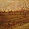 Italian Artist, Bucolic Landscape, 20th Century, Oil on Canvas, Framed 12