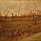 Italienischer Künstler, Bukolische Landschaft, 20. Jh., Öl auf Leinwand, Gerahmt 12