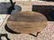 Low Oval Table in Finely Carved Walnut, 1950s, Image 5