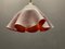 Murano Glass Light Pendant Handkerchief by Venini, 1970s, Image 9