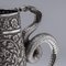 Indischer Kutch Silberkrug mit Schlangenhenkel, 19. Jh., 1880er 10