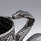 19th Century Indian Kutch Silver Snake Handle Jug, 1880s 11