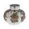 20th Century Chinese Export Silver & Enamel Tea Caddy from Luen Wo, 1900s, Image 1