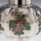 20th Century Chinese Export Silver & Enamel Tea Caddy from Luen Wo, 1900s 12