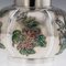 20th Century Chinese Export Silver & Enamel Tea Caddy from Luen Wo, 1900s 19