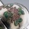 20th Century Chinese Export Silver & Enamel Tea Caddy from Luen Wo, 1900s 20