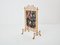 French Decorative Firescreen in Faux Bamboo and Giltwood, 1960s 9