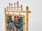 French Decorative Firescreen in Faux Bamboo and Giltwood, 1960s 7