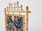 Parafuoco decorativo in finto bambù e legno dorato, Francia, anni '60, Immagine 7
