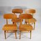 Danish Chairs in Teak, 1950s, Set of 4 2
