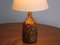 Swedish Glazed Stoneware Table Lamps by Gunnar Borg, 1960s, Set of 2, Image 9