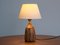 Swedish Glazed Stoneware Table Lamps by Gunnar Borg, 1960s, Set of 2 8