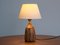 Swedish Glazed Stoneware Table Lamps by Gunnar Borg, 1960s, Set of 2, Image 8