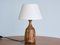 Swedish Glazed Stoneware Table Lamps by Gunnar Borg, 1960s, Set of 2, Image 3