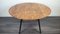 Round Drop Leaf Dining Table attributed to Lucian Ercolani for Ercol, 1960s 3