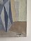 Artista italiano, Composición cubista, años 60, óleo sobre lienzo, enmarcado, Imagen 3