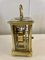 Antique Victorian Brass Carriage Clock, 1880, Image 5