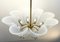 Mid-Century Glass Chandelier attributed to J.T. Kalmar, Austria, 1950s 4