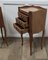 Petite French Cherry Wood Bedside Cabinets, 1890s, Set of 2 6