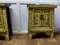 Chinoiserie Cream Lacquered Cabinets, Set of 2 10