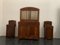 Antique Credenza with Mirror in Cherry, 1890s, Set of 2 23