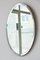 Oval Beveled Mirror, 1960s 2