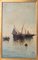 Marine Scenes, 1890er, Öl auf Leinwand, 4 . Set 4