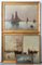 Scene marine, metà XIX secolo, Olio su tela, set di 4, Immagine 2