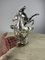 Large Vintage Sculpture in Silver Plating, Italy, 1980s 7