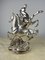 Large Vintage Sculpture in Silver Plating, Italy, 1980s 1