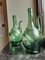 Blue-Green Blush Glass Decanters, Set of 2 2