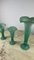 Green Murano Glass Lamps, Italy, 1980s, Set of 3 6