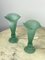 Lámparas de cristal de Murano verde, Italia, años 80. Juego de 3, Imagen 11